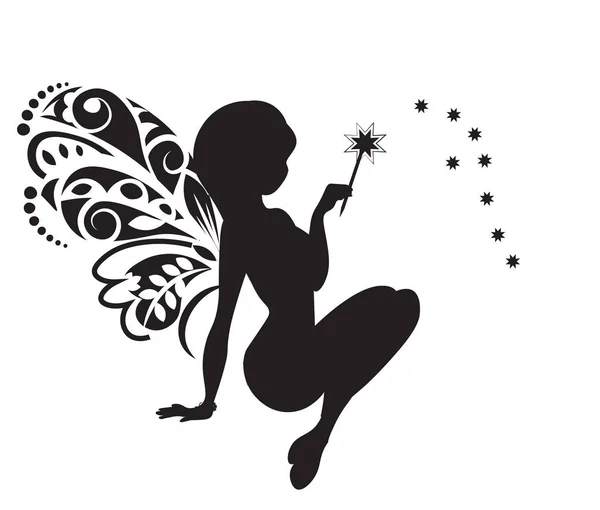 bir sihirli değnek ile peri