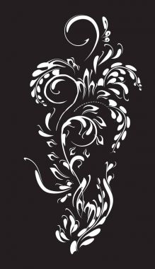 çiçek desen öğesi