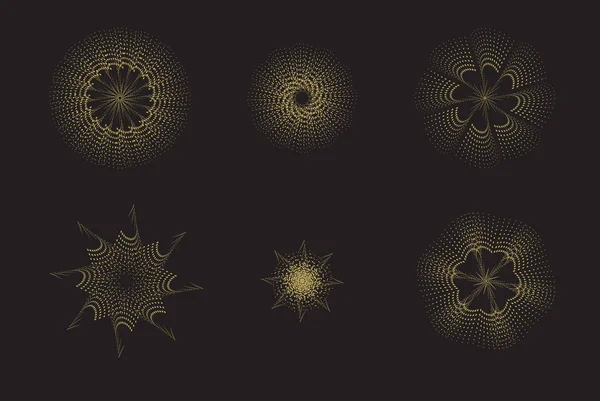 Étoiles abstraites — Image vectorielle