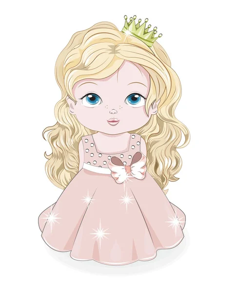 Petite princesse — Image vectorielle