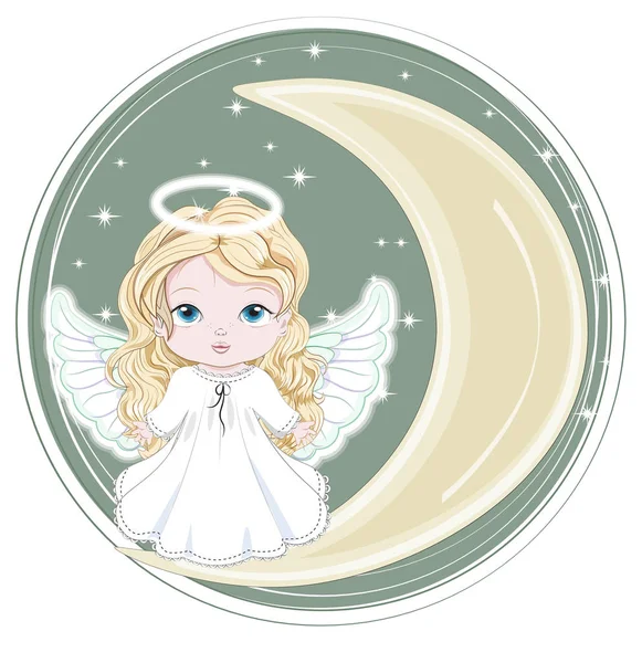 melek gece gökyüzünde