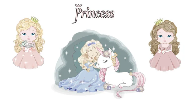 Princess set [������������������������������] — Stok Vektör