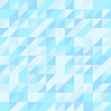 Mavi üçgen seamless modeli. Geometrik arka plan