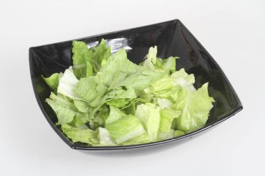 organik marul salatası yaprakları