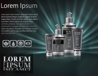 Kozmetik erkekler için farklı türleri