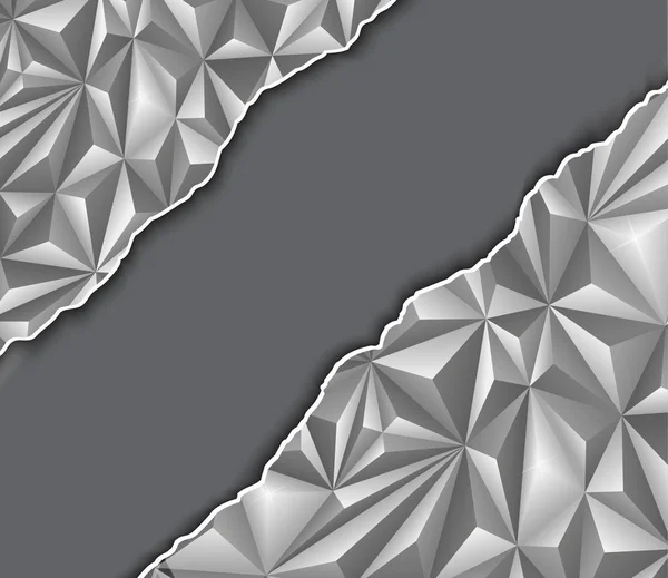 Abstrakter polygonaler Hintergrund — Stockvektor