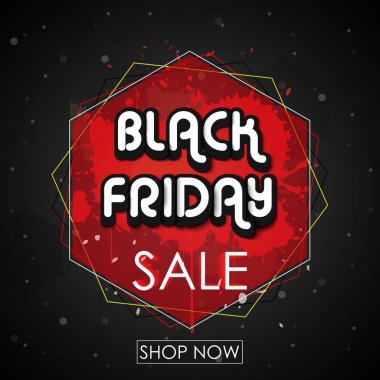 Kara Cuma Bayrak Tasarımı Şablonu