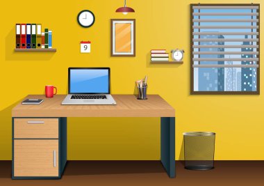 Oda görünümü city pencere adlı işyerinde