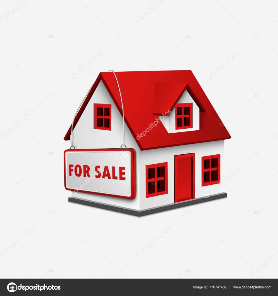 Vector Illustration House Sale Icon Stock Vector by ©artnovi 176741402