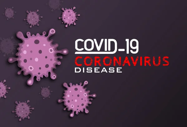 Illusztrációk Koncepciójának Vektoros Illusztrációja Coronavirus Betegség Covid — Stock Vector