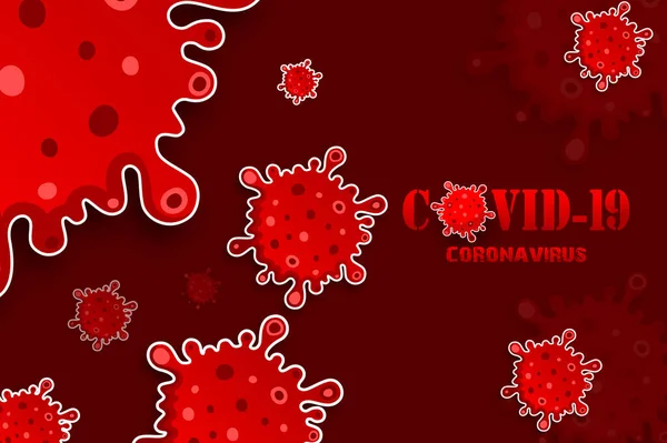 Ilustración Vectorial Del Concepto Illustrations Enfermedad Coronavirus Covid — Archivo Imágenes Vectoriales