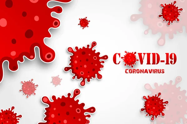 Vector Illustratie Van Illustraties Concept Coronavirus Ziekte Covid — Stockvector