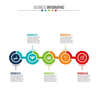 Creative Infographic konsepti.