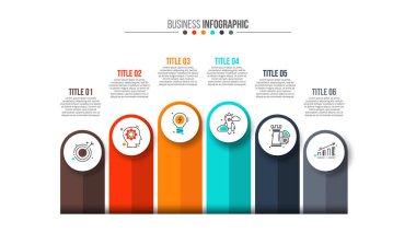 Soyut bilgi grafikleri sayı şablonu.