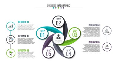 Creative Infographic konsepti.