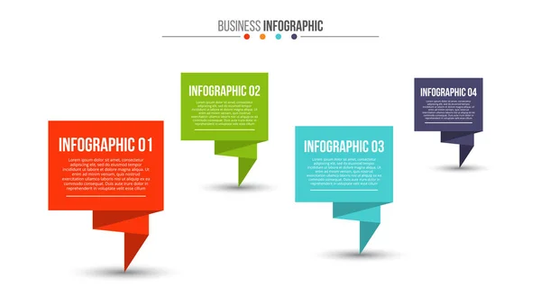 Abstrakte Infografik Anzahl Optionen Vorlage. — Stockvektor