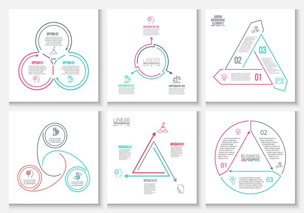Kreatives Konzept für Infografik. — Stockvektor