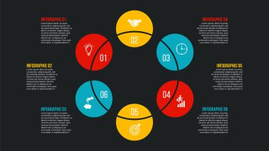 Creative concept for infographic. clipart