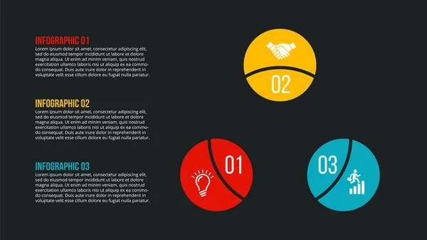 Conceito criativo para infográfico . —  Vetores de Stock