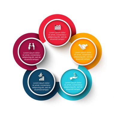 Creative Infographic konsepti.