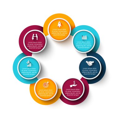 Creative Infographic konsepti.