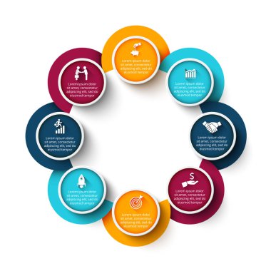 Creative Infographic konsepti.