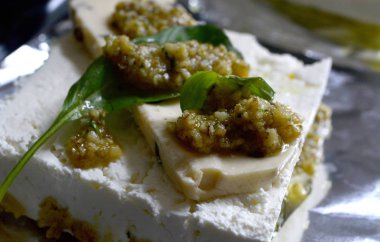 Bulgaristan 'da otlar ile peynir