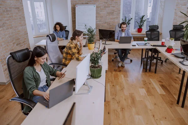 Working Process Modern Office — Stock Photo, Image