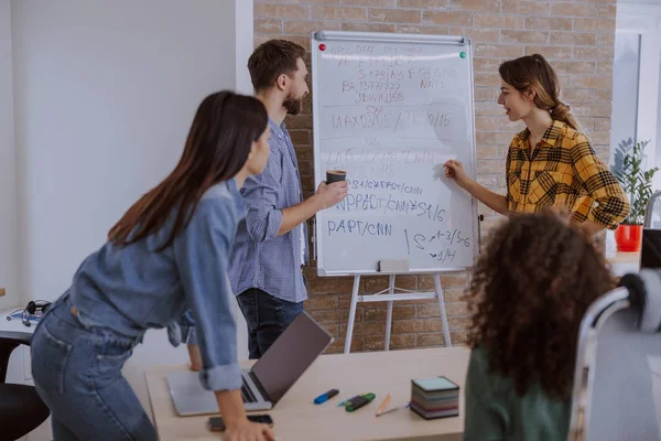 Modern bir ofis çalışma sürecinde