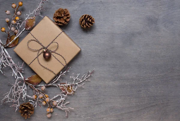 Noel kahverengi arka plan