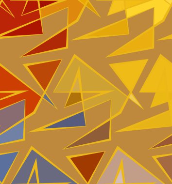 Kırık çizgiler soyut vektör renkli arka plan