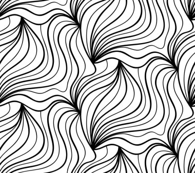 Çizilmiş çizgilerin vektör arkaplanı