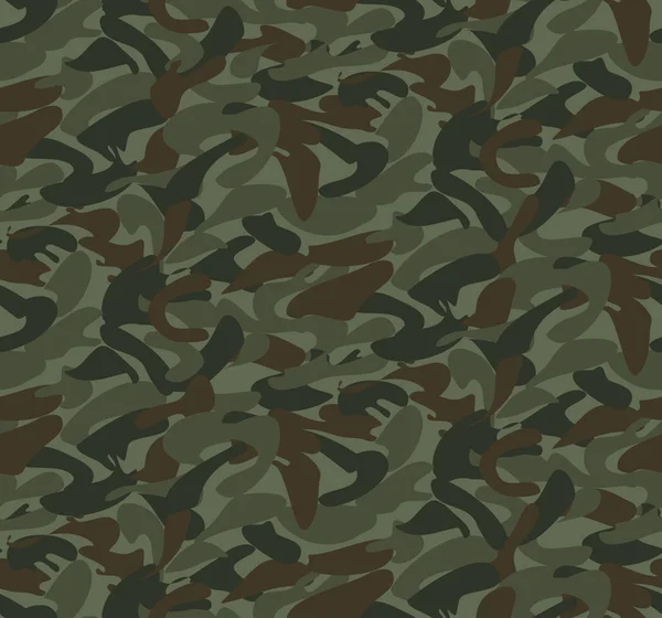 Fundo de camuflagem militar vetorial abstrato — Vetor de Stock