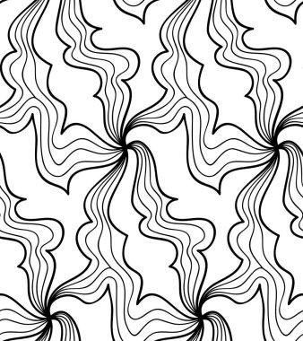 Çizilmiş çizgilerin vektör arkaplanı