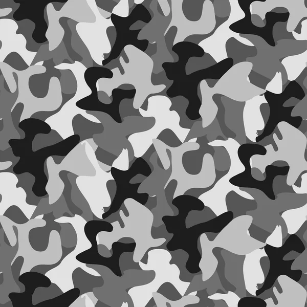 Abstract Vector Military Camouflage Background — Stock Vector