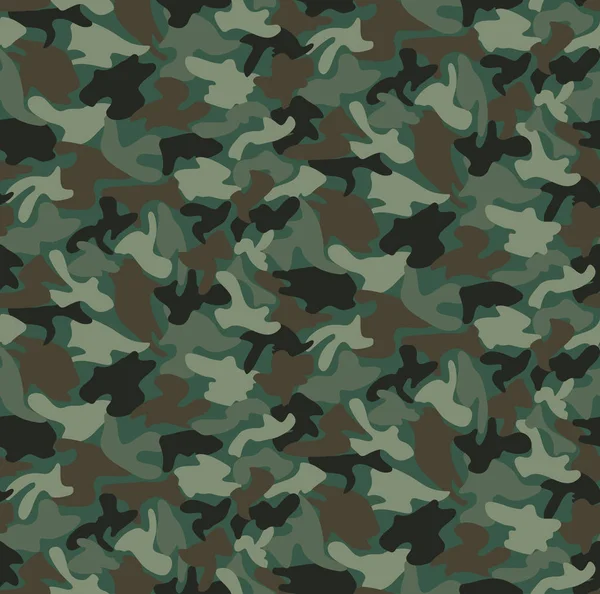 Abstract Military Camouflage Background — Stock Vector