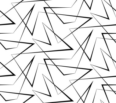 Soyut vektör kesintisiz beyaz arka plan siyah çizgiler.