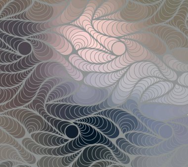 Karalama el çizimlerinin vektör dalga arkaplanı