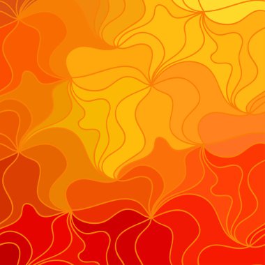 Karalama el çizimlerinin vektör dalga arkaplanı