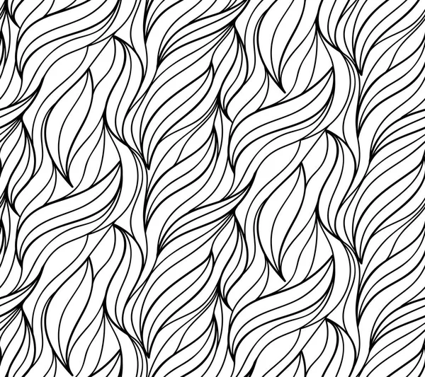 Fond floral vectoriel de lignes tracées — Image vectorielle