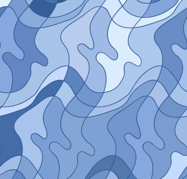 Karalama el çizimlerinin vektör dalga arkaplanı