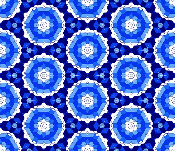 Fondo de pantalla Vector retro azul sin costuras — Vector de stock