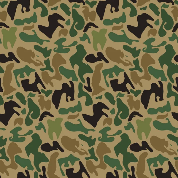 Fondo de camuflaje militar abstracto — Vector de stock