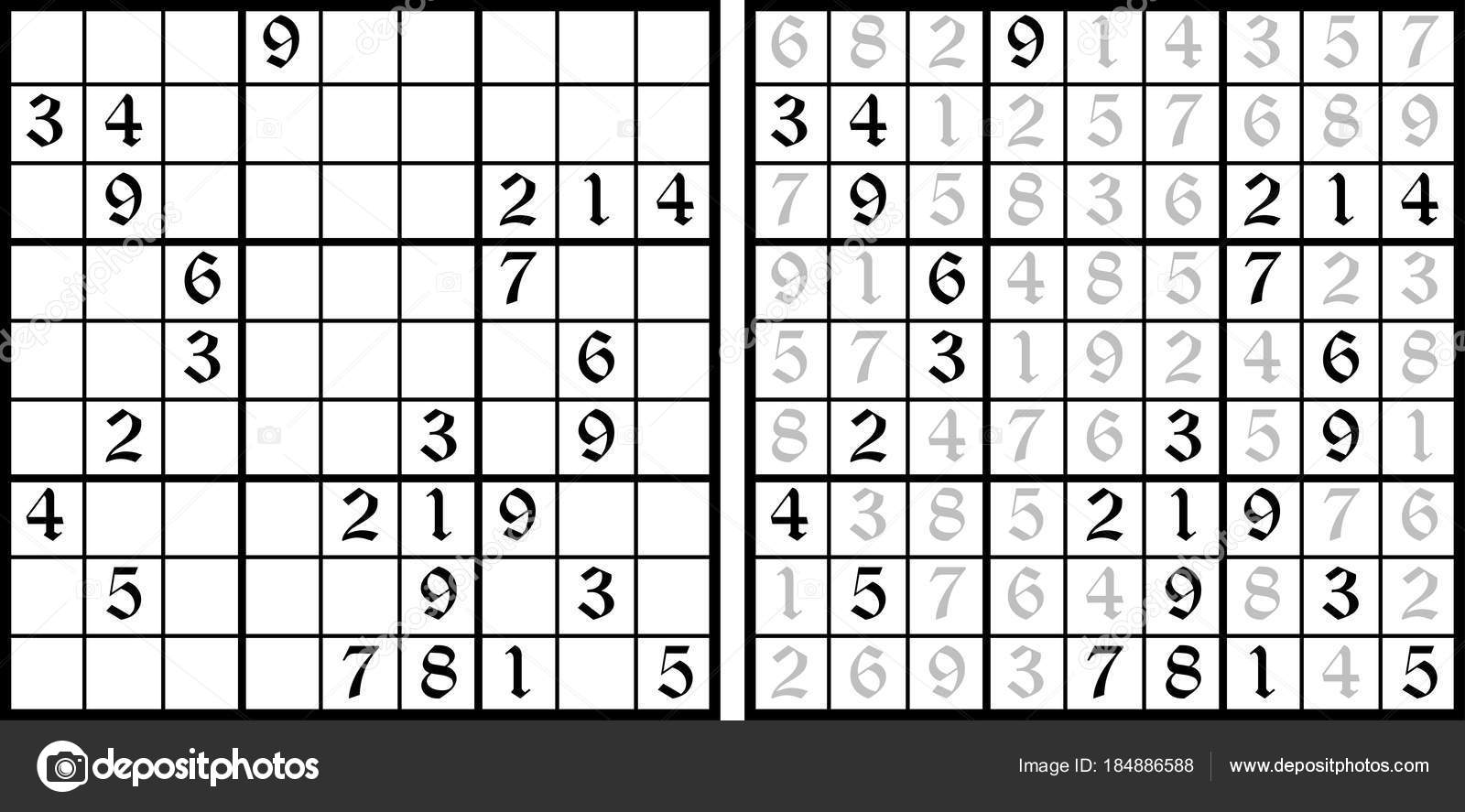 vector sudoku game stock vector crvl 184886588 suduku puzzle