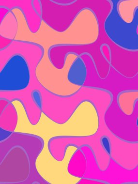 Karalama el çizimlerinin vektör dalga arkaplanı