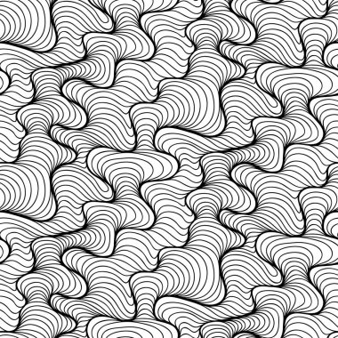 Çizilmiş çizgilerin vektör arkaplanı