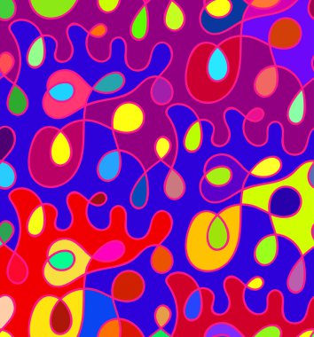 Karalama el çizimlerinin vektör dalga arkaplanı