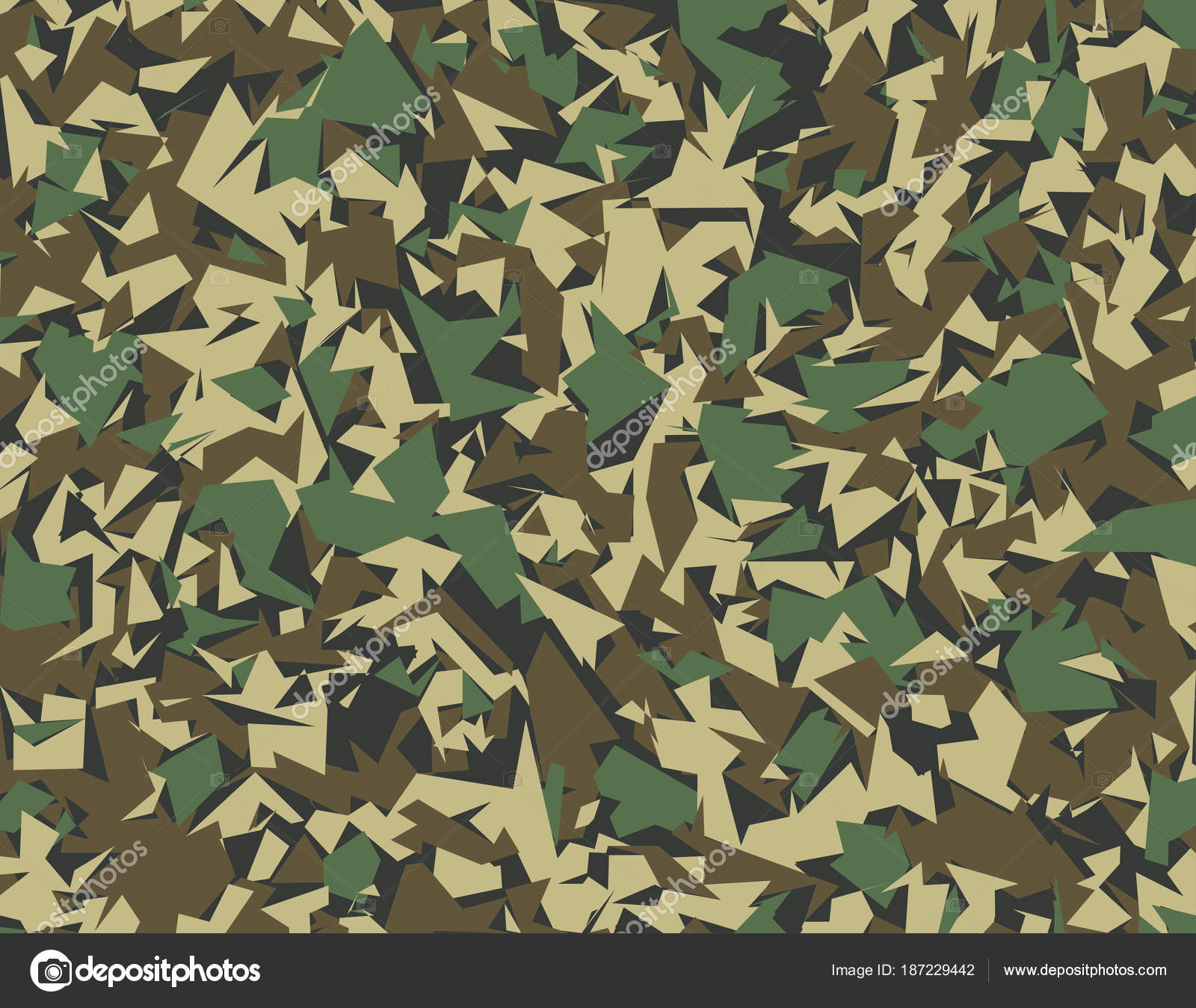 Abstract Vector Military Camouflage Background Stock Vector Image by ©CRVL  #187229442