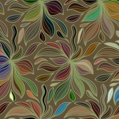 Karalama el çizimlerinin vektör dalga arkaplanı