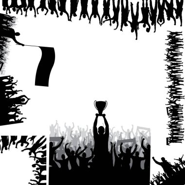 Sportif etkinlikler ve konserler için Banner